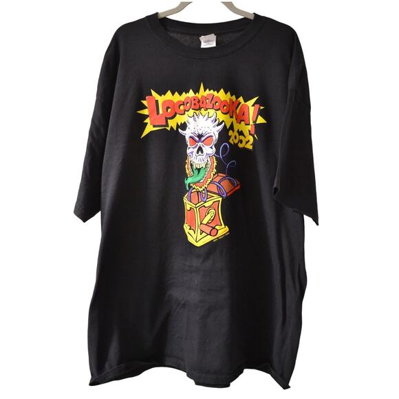 Vintage Gilden 2002 Locobazooka Festival T-Shirt Size XXL - Picture 1 of 4